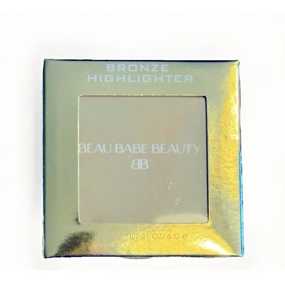 BEAU BABE BEAUTY Highlighter in Bronzed NEW SEALED IN BOX Full Size .21 OZ/ 6 Gr